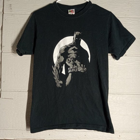 Vintage 2004 Warner Bros Batman Dark Knight DC Comics Fruit of the Loom T-shirt - Picture 1 of 4